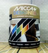 Inflatable paint gallon<br/> Micca paint 10' X 12' (H)
