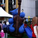 Inflatable cat<br/>Montreal jazz festival