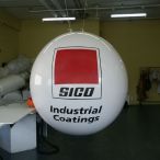 Inflatable scealed ball