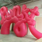 Inflatable stage set