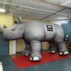inflatable rhino