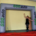 SSQ inflatable arch<br/>14' X 9.5'