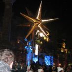étoile gonflable<br/>défilé Montréal en lumières